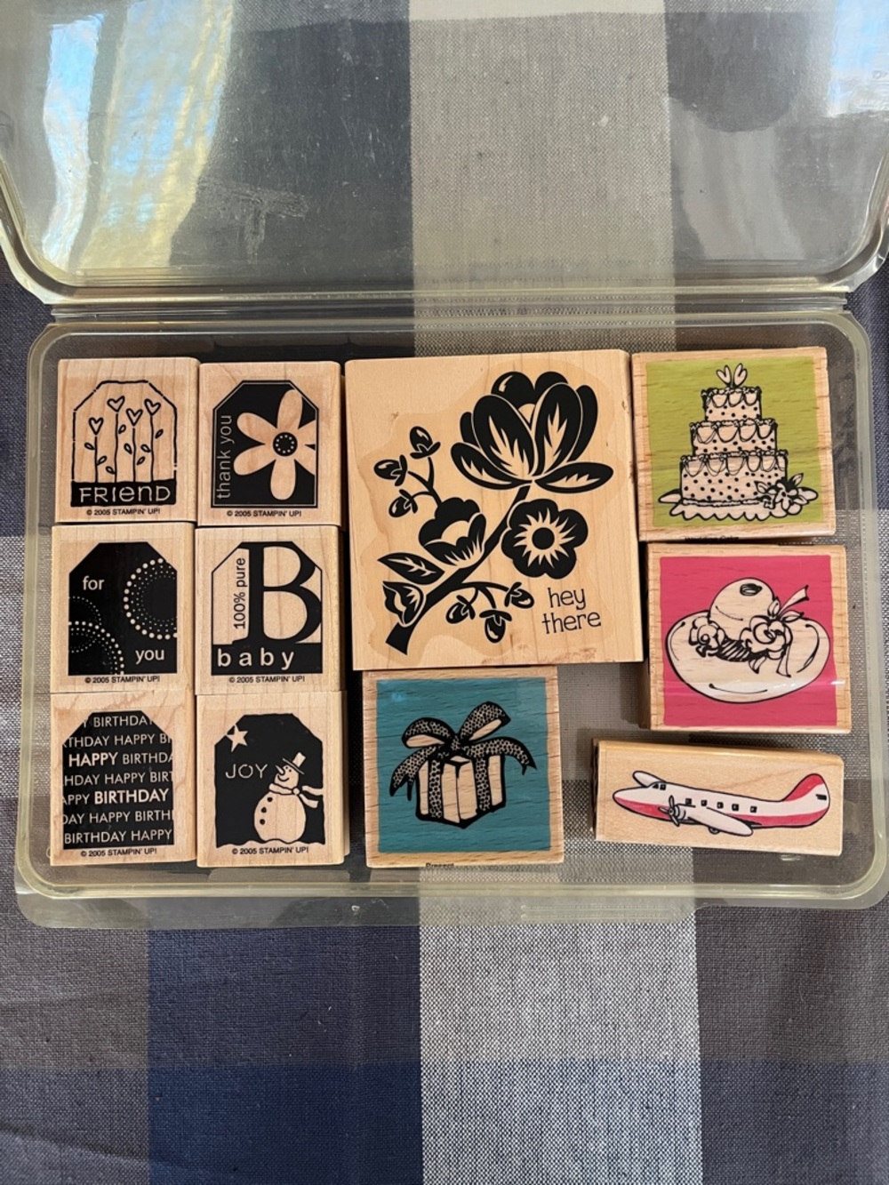 10 Stampin up Stamps